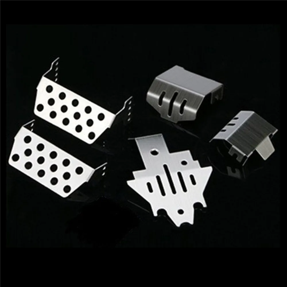 

Anti-skid Plate for TRX4 TRX-4 RC Car Stainless Steel Bumper Axle Anti-collision Guard Chassis Armor Protection