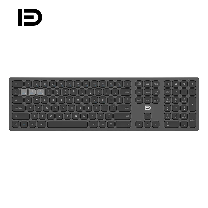 Fude Ik8300 клавиатура компьютер с Bluetooth Двухрежимная универсальная креативная