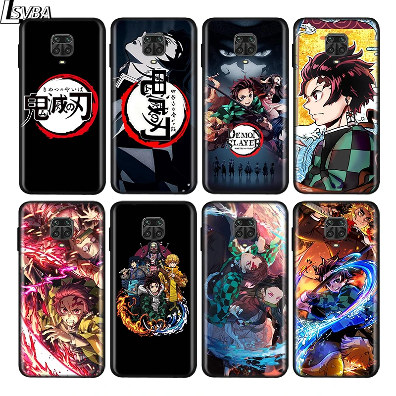 

Demon Slayer For Xiaomi Redmi Note 9 9S 9T 8T 8 7 6 5 Prime Pro Max Prime 5A 4X 4 Soft Silicone Phone Case