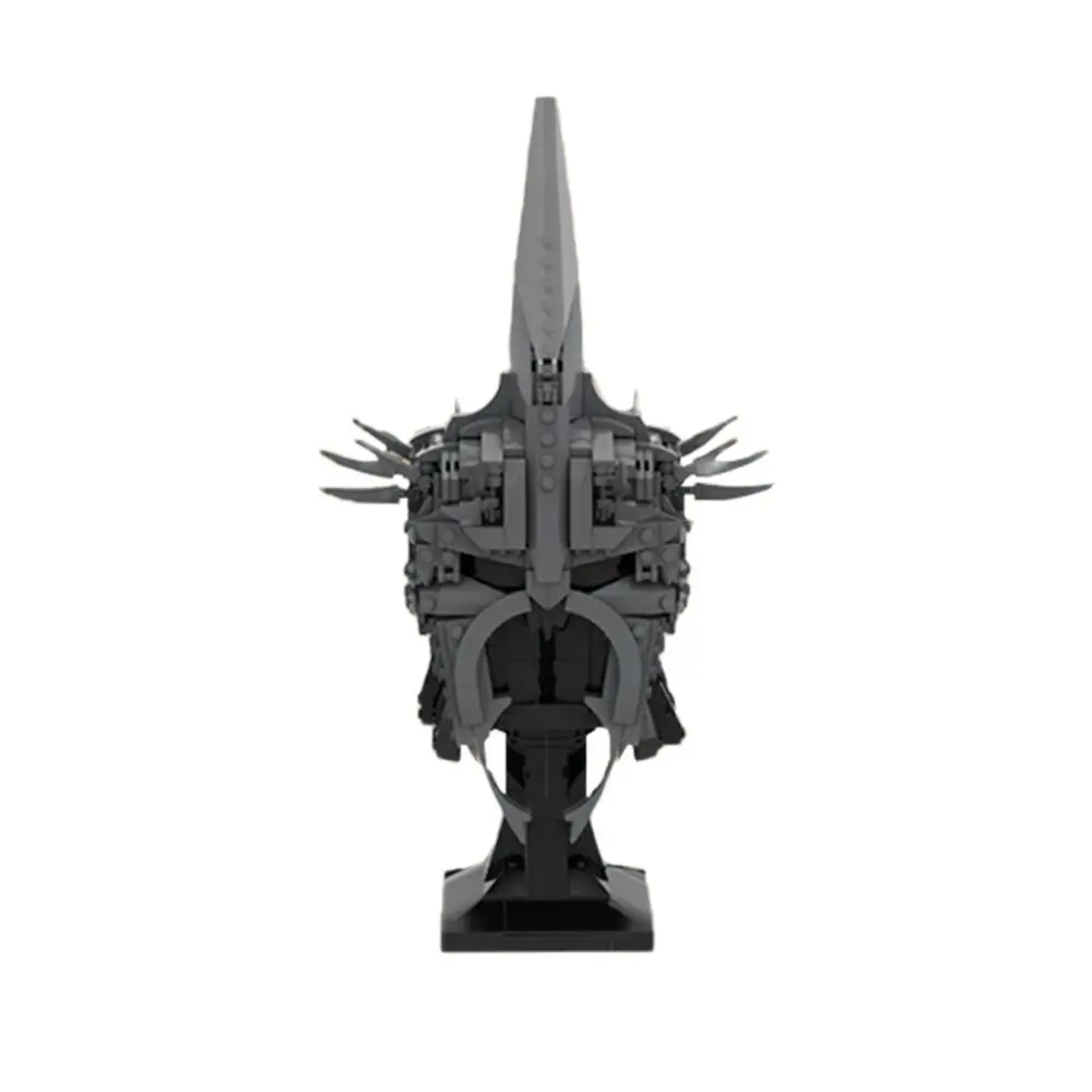 

Witch Classic Movie Angmar Kings Helmet Statue Bust Building Blocks Creative Assembly Model Bricks MOC 39100 Boy Birthday