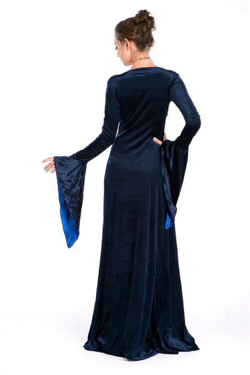 

Halloween Cosplay Clothing Palace Long Skirt Dress Adult COS Apparel Opera Stage Costumes Christmas Carnival Party