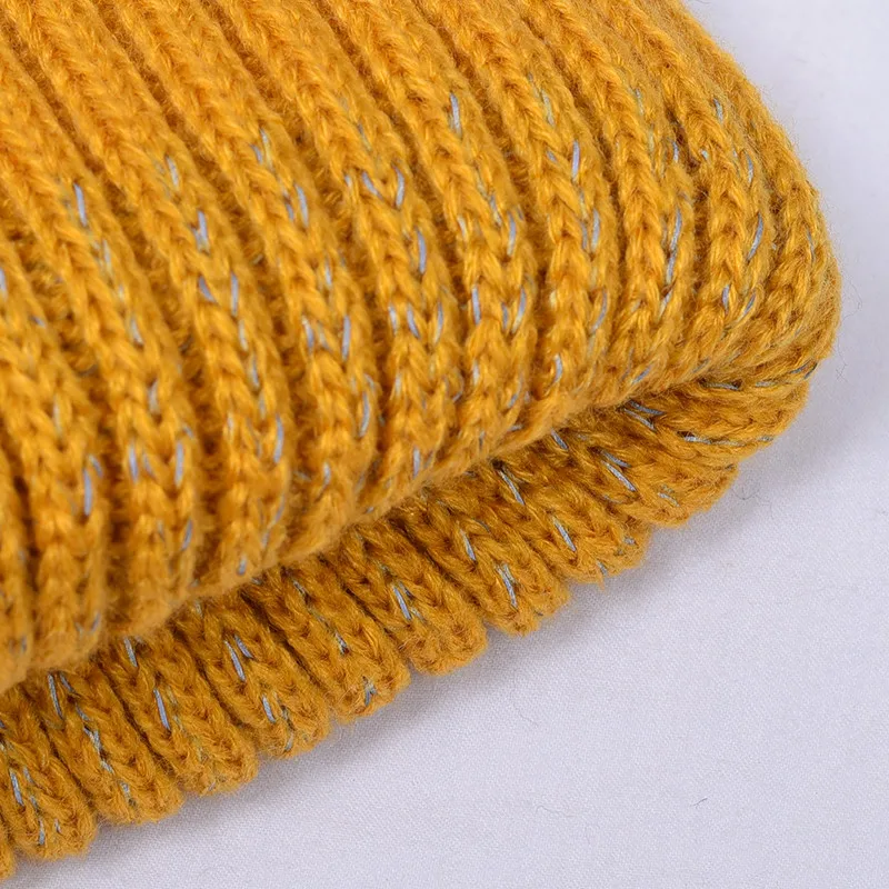 Зимний берет женская вязаная акриловая плотная теплая мягкая шапка Женская