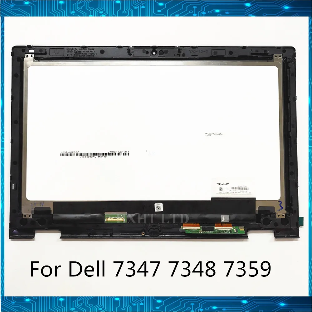Оригинальный сенсорный ЖК-экран в сборе для Dell Inspiron 13 7000 7347 7348 7359 P57G Φ LP133WH2 SP B1 HD FHD