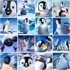 Алмазная 5d картина сделай сам, вышивка с пингвином, животным, полная Алмазная мозаика, домашний декор, вышивка крестиком