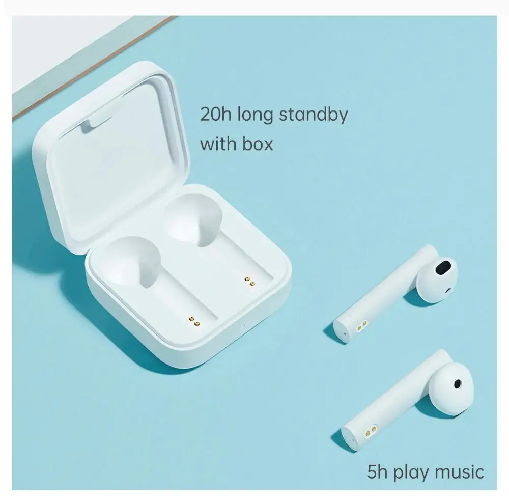 Беспроводные Bluetooth наушники Xiaomi Air2 SE 2020 AirDots pro 2SE 2 TWS гарнитура SBC/AAC двойная