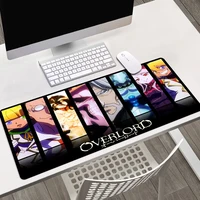overlord anime large mousepad xl mouse pad gamer rug rubber mouse for computer keyboard gaming accessories desk protector mats
