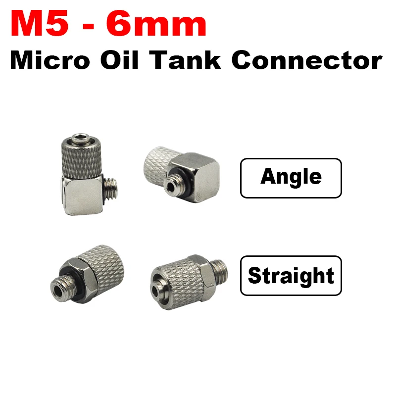 RC гидравлическая система M5 6 мм разъем для масляного насоса и бака экскаватор 1/14