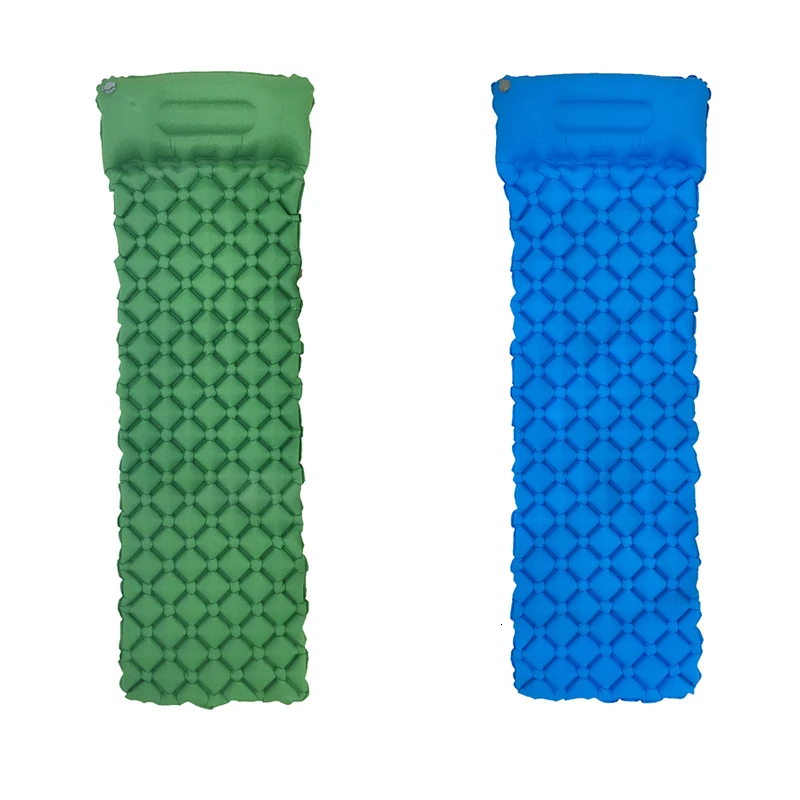 Коврик для кемпинга Надувной Спальный со смешанной подушкой Сверхлегкий