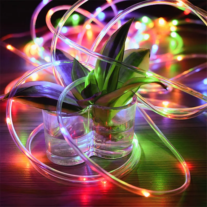 

Solar String Fairy Lights 7m 50LED / 10M 100 LED Waterproof Outdoor Garland Solar Power Lamp Christmas For Garden Decoration