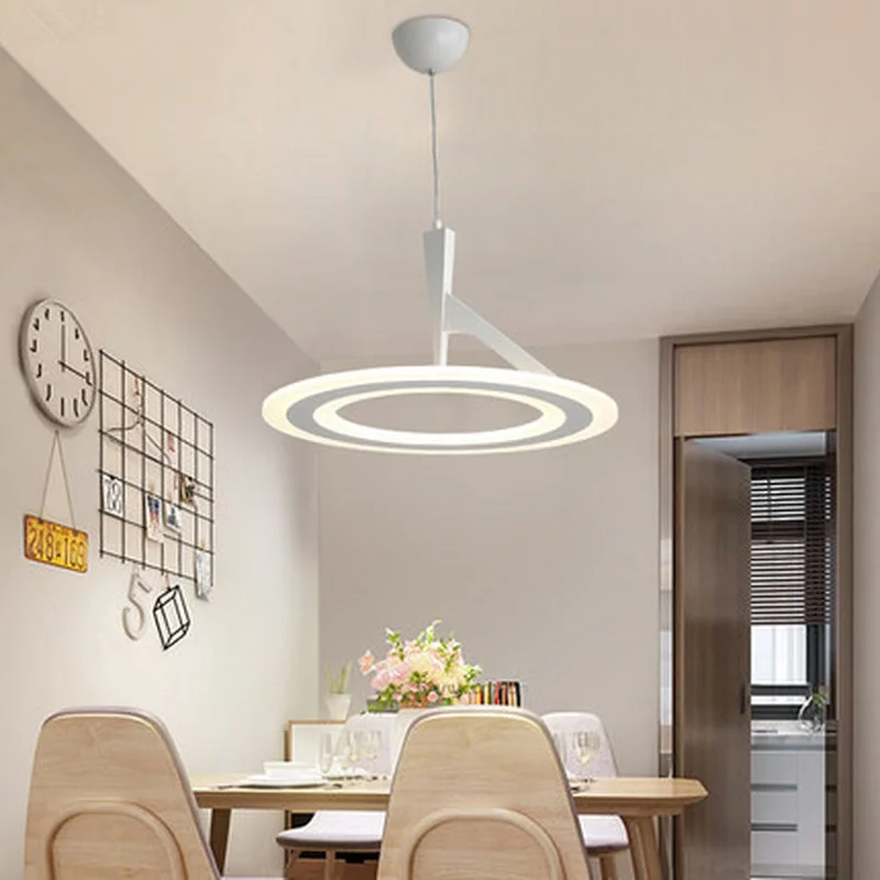 Современный светодиодный подвесной светильник для гостиной спальни столовой