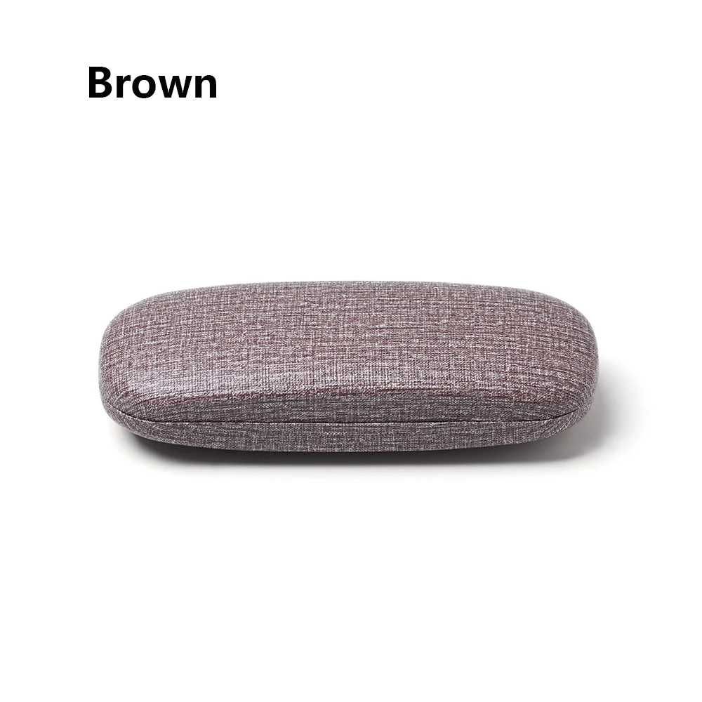 Style C-Brown Унисекс модный футляр для очков Защитный чехол для женщин и мужчин портативный чехол для солнцезащитных очков оптический футляр для очков аксессуары - Цвет: Style C-Brown