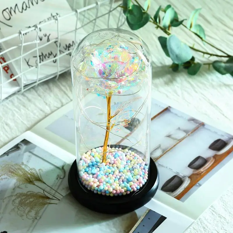 20LED энергосберегающие медные провода пенопластовые лампы стеклянная крышка