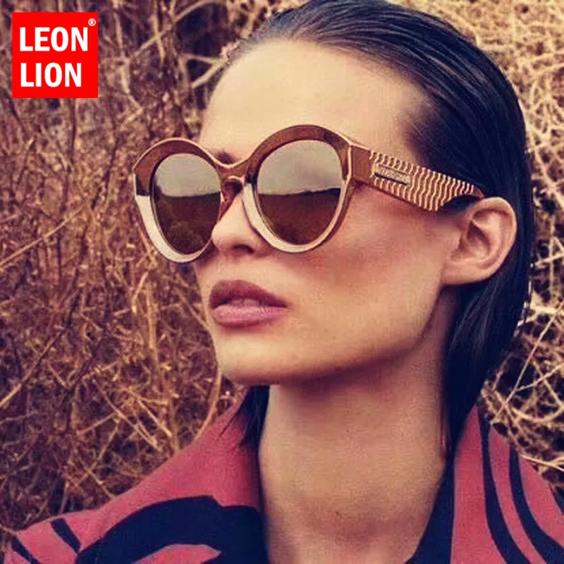 

LeonLion Luxury Cateye Sunglasses Women Retro Sunglasses Women 2021 High Quality Sunglasses Women Vintage Oculos De Sol Feminino