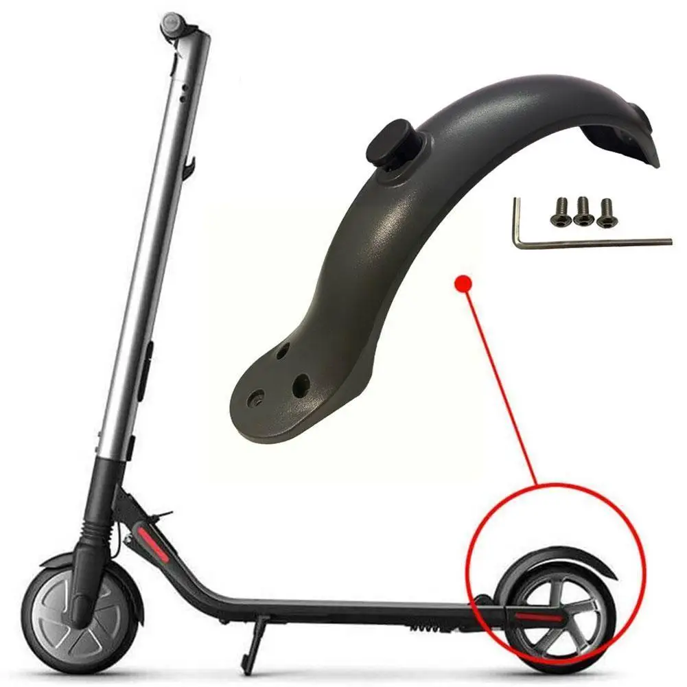 

Electric Scooter Rear With Hook M365 Black And Flap Kit Scooter Rear Repair Replacement Water Retaining Block White R6y2