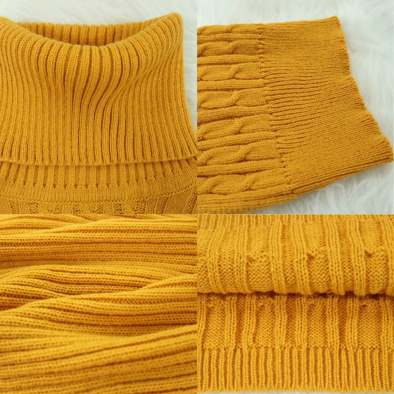 Pullover Turtleneck Sweater Women Two Piece Set Sexy Midi Knitted Long Sleeve Party Dresses Streetwear Pull Femme Nouveaute 2020 | Женская