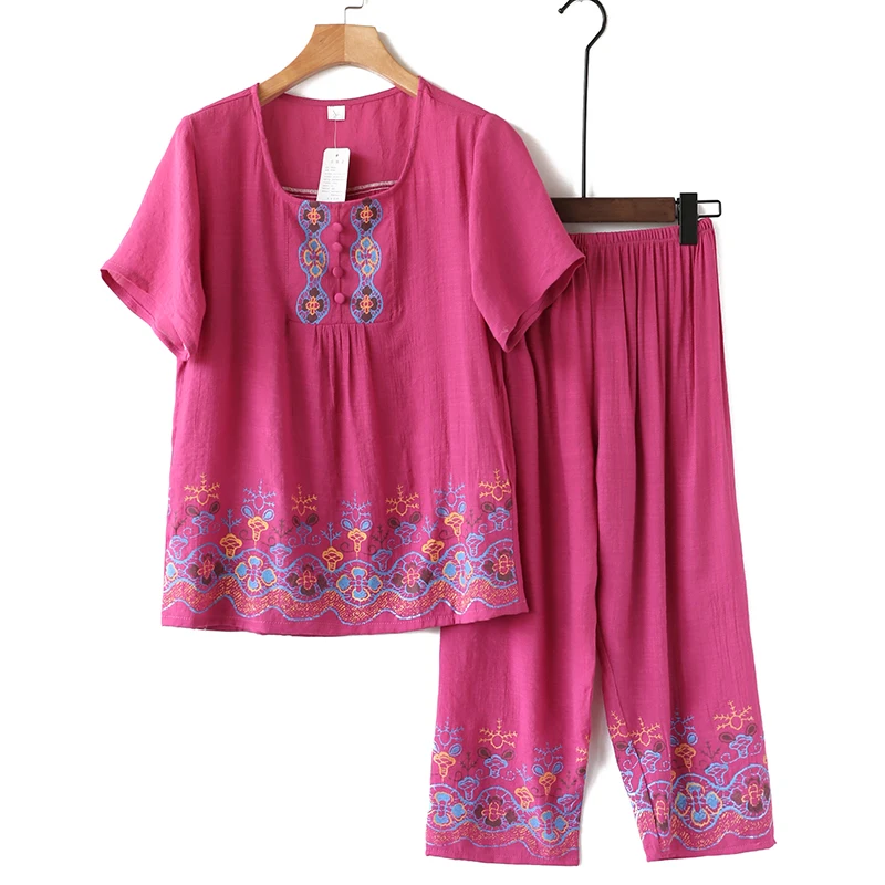 

Del Progettista di marca Delle Donne di estate Degli Indumenti Da Notte Femminile Pigiama Imposta Sottile laides Pigiami