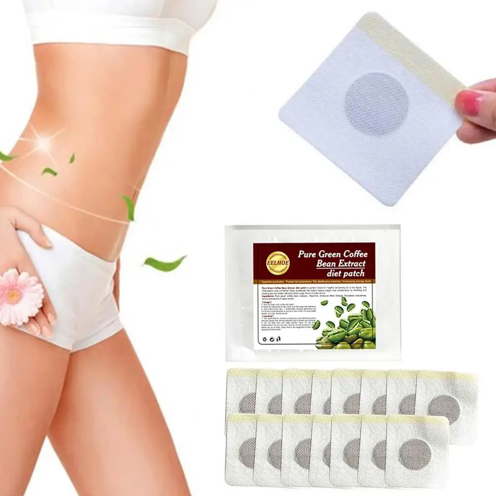Наклейка для похудения пластырь потеря веса сжигание жира экстракт зеленых