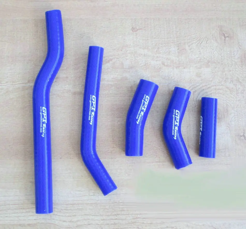Силиконовый радиатор охлаждающей жидкости синий шланг для Yamaha YZ250F 2006/WR250F 2007-2009 2008