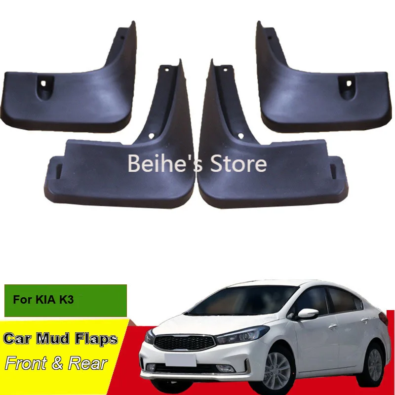 

Автомобильные Брызговики Tommia для KIA K2 2016, брызговики, брызговики, 4 шт., передние и задние брызговики из АБС-пластика