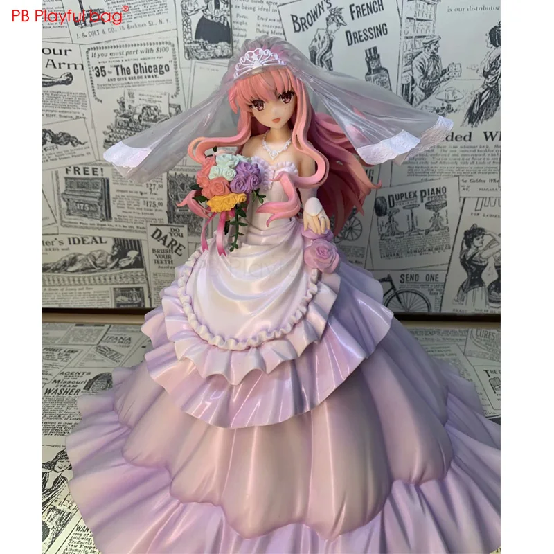 1/7 Zero no Tsukaima Луиза фигурка розовое свадебное платье девушка модель аниме