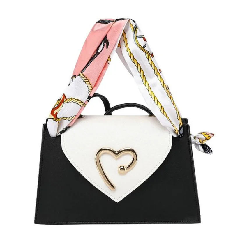 Для женщин искусственная кожа с бабочкой маленькие Мини Сумки через плечо шарф