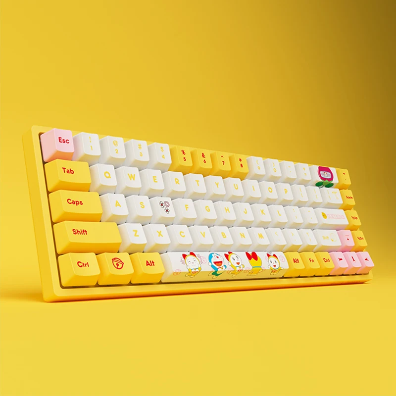 Original AKKO New 3068 RGB Bluetooth 5.0 Mechanical Gaming Wireless Keyboard 68 Keys PBT Computer Gamer Type-C AKKO Switch
