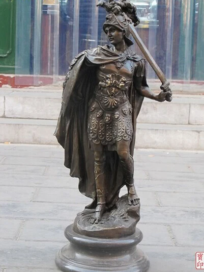 --- 413 + 28 &quotогромный шарик из чистой бронзы художественная статуя Афина Лев шлем