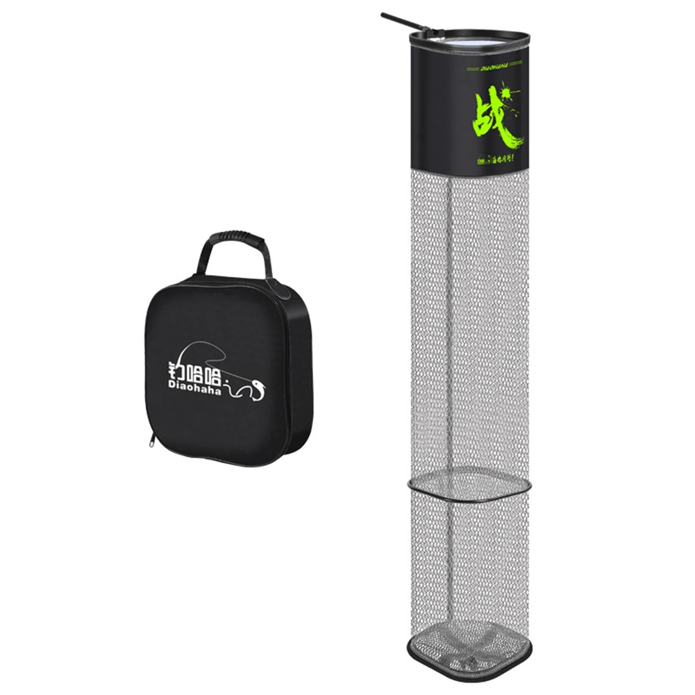 

Складная рыболовная сеть, рыболовные снасти, аксессуар, алюминиевый сплав, складная Мини-рыболовная сеть, клетка, быстросохнущая рыболовна...