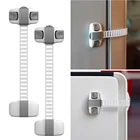 Многофункциональный защитный замок для детской безопасности, замок для шкафа, двери холодильника, 2 шт.