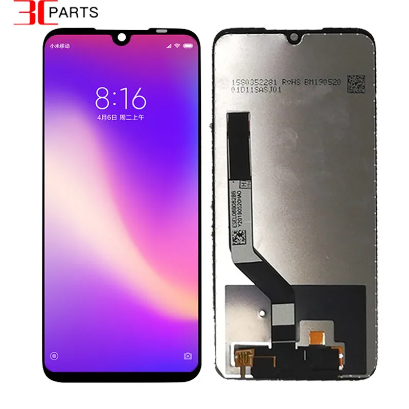Для XiaoMi Redmi Note 7/Note 7 Pro ЖК-дисплей и сенсорный экран в сборе запасные части