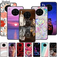 for huawei honor 50 lite case luxury silicone tpu soft cover phone case for huawei honor 50 pro funda cartoon shockproof coque