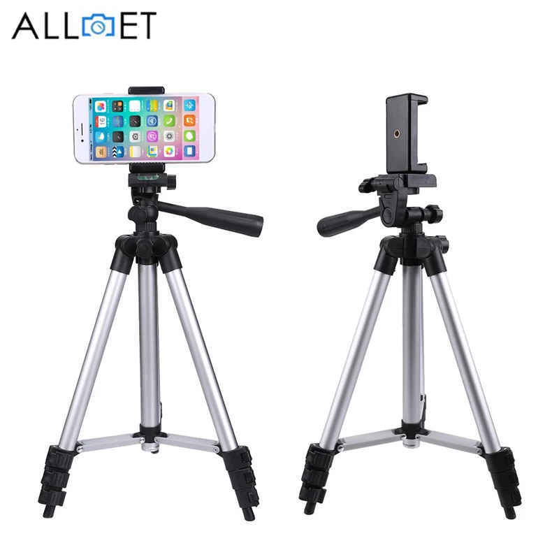 Портативный смартфон цифровая камера регулируемый штатив Стенд с телефона