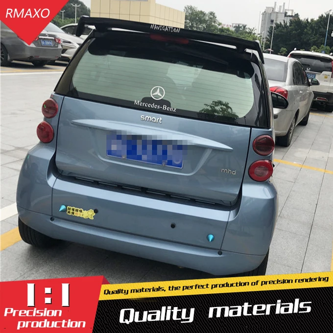 Спойлер для Smart fortwo 453 задний спойлер из АБС-материала заднего крыла автомобиля