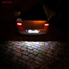 2 шт., универсальный упор для 12V Led номерного знака транспортного средства лицензии хвост пластина светильник s светильник для Vw Golf 4 5 6 Jetta Passat Cc Scirocco Поло Шкода