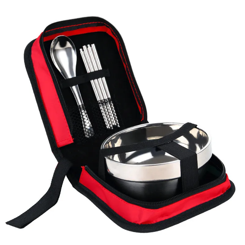 Открытый Нержавеющая сталь Посуда Столовые приборы складной Палочки дозирующая