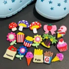 1 шт., подвеска для обуви в виде гриба, картошки фри