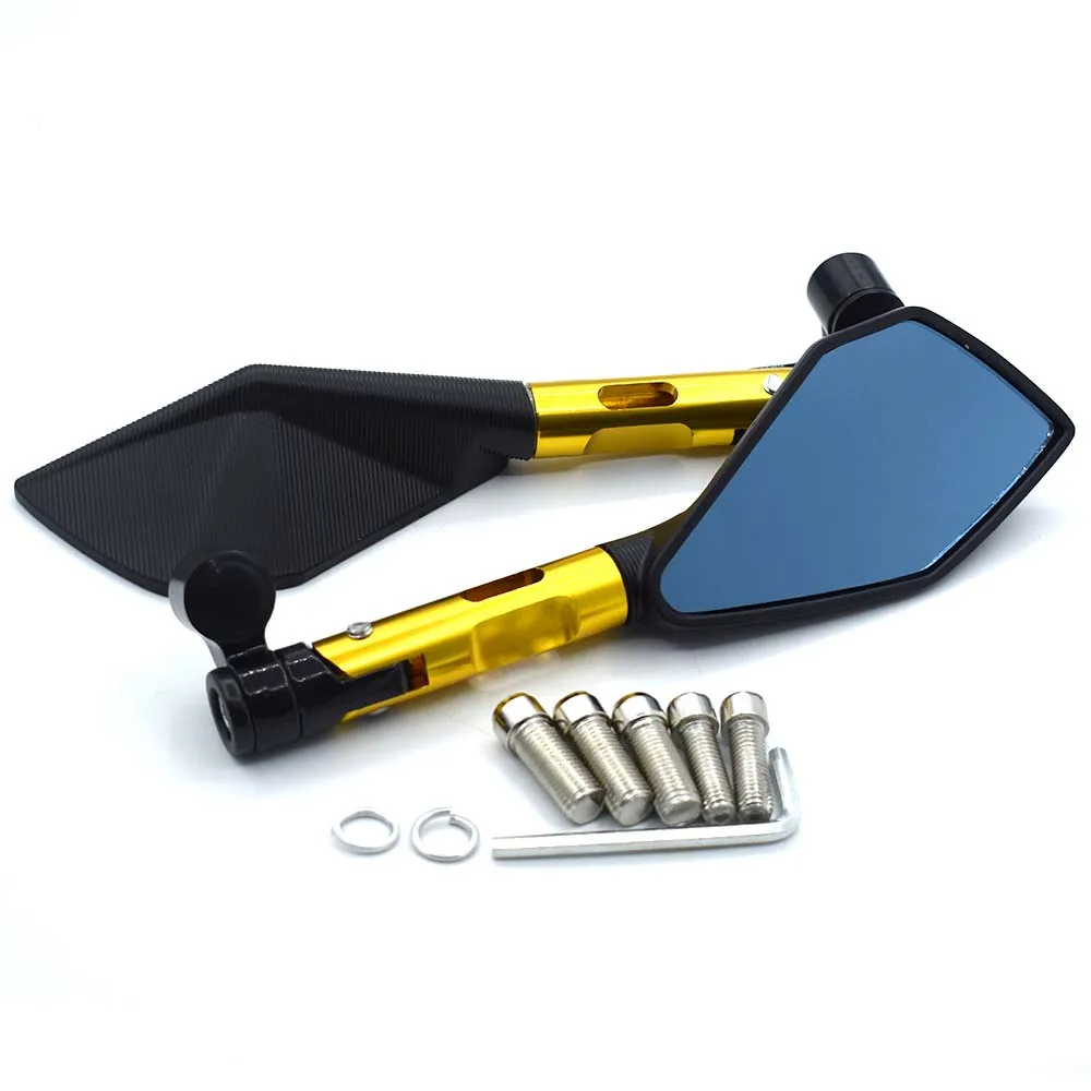 Универсальный ЧПУ Алюминиевый сплав голубое стекло зеркало заднего вида боковое