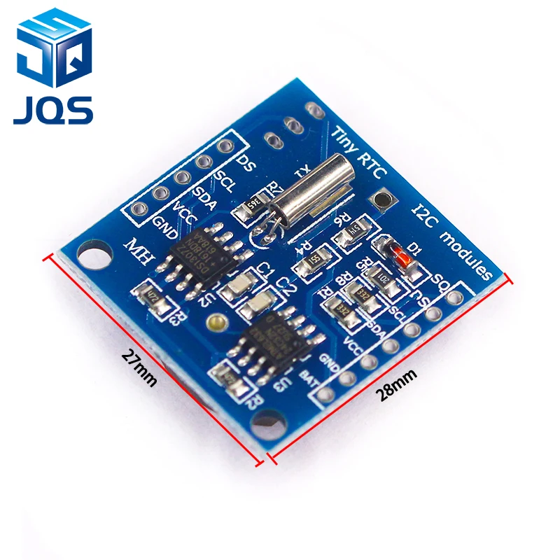 1 шт. крошечные RTC igc модули 24C32 памяти DS1307 часы модуль для arduino (без батареи)| |