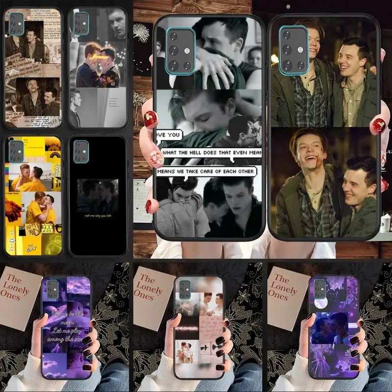 

Gallavich Pride Love Ian Shameless Phone Case For Samsung A11 A12 A71 A80 M10 M20 M21 M30 M31 M31S 5G Cover Fundas