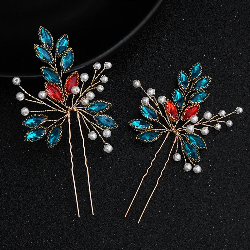 Efily Свадебные украшения с искусственным жемчугом свадебные аксессуары для волос