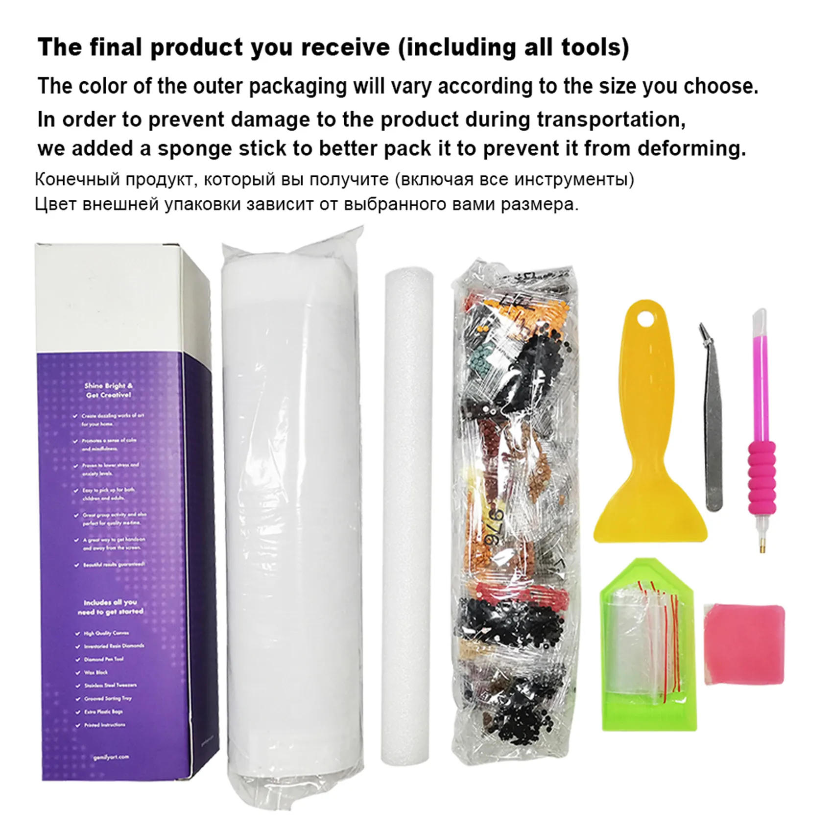 

CraftArtGo 5D Diamond Embroidery House landscape Full Square Round Rhinestone Mosaic Painting Cross Stitch Flowers Diamond Kit