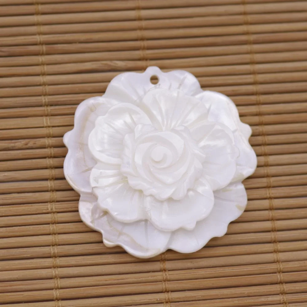 Подвеска из натуральной перламутровой ракушки 35-55 мм | Украшения и аксессуары