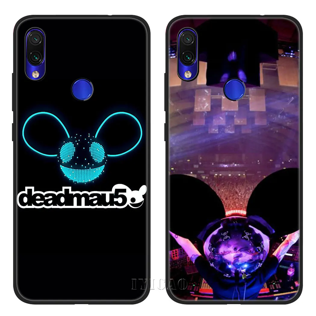 IYICAO Deadmau5 Soft Silicone Case for Xiaomi Redmi Note 4X 5 6 7 8 Pro 5A Prime |