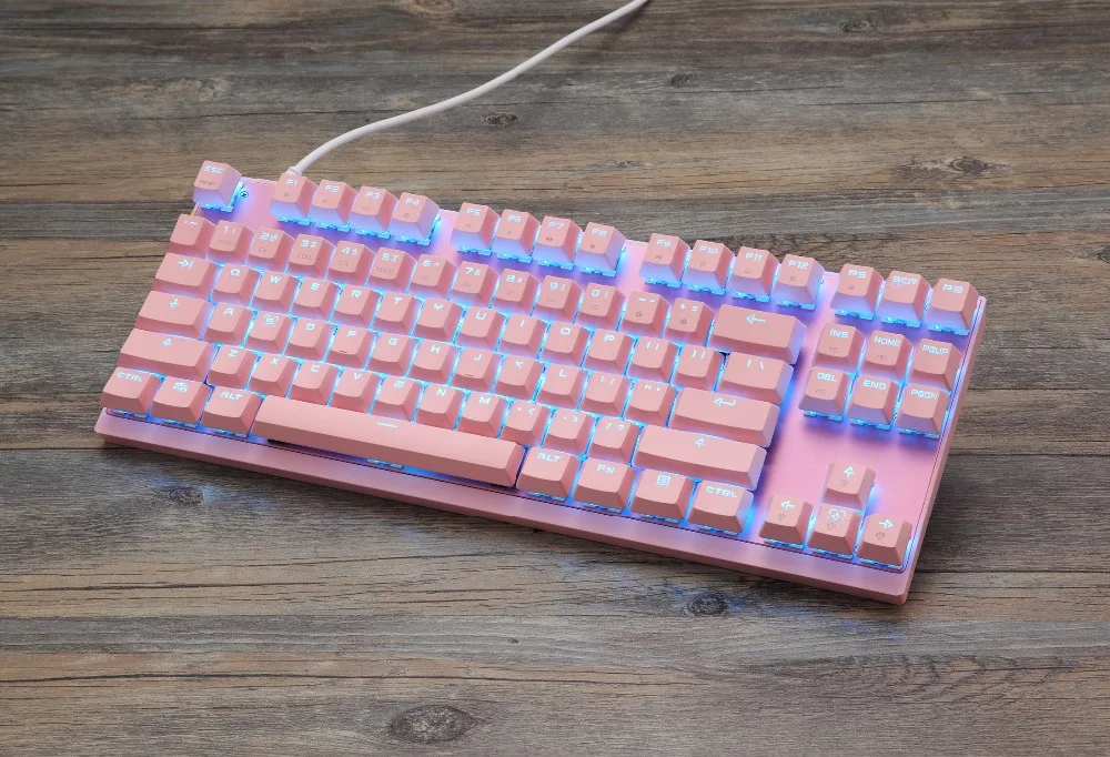 MotoSpeed K82 профессиональная компьютерная игровая механическая клавиатура RGB светодиодный USB Проводная 87 клавиш клавиатура для Esports игр