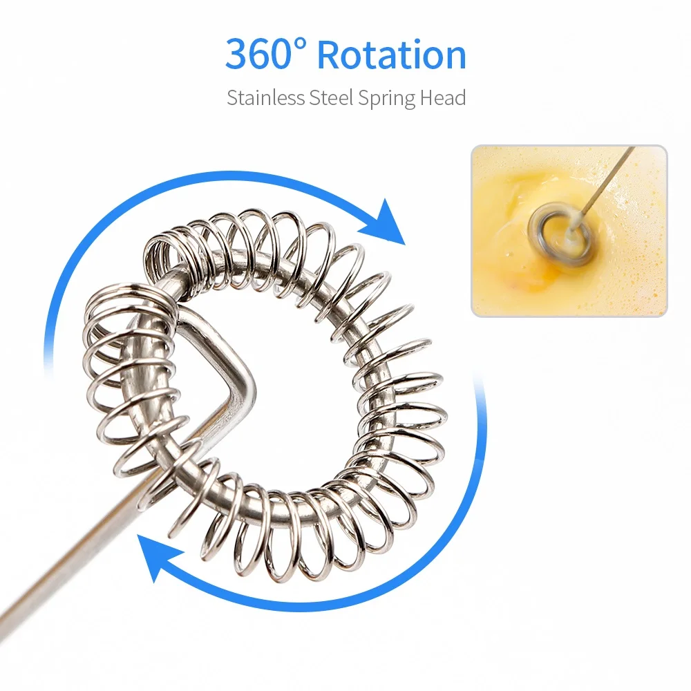 Миниатюрная ручка ручной Электрический смеситель с батарейным питанием