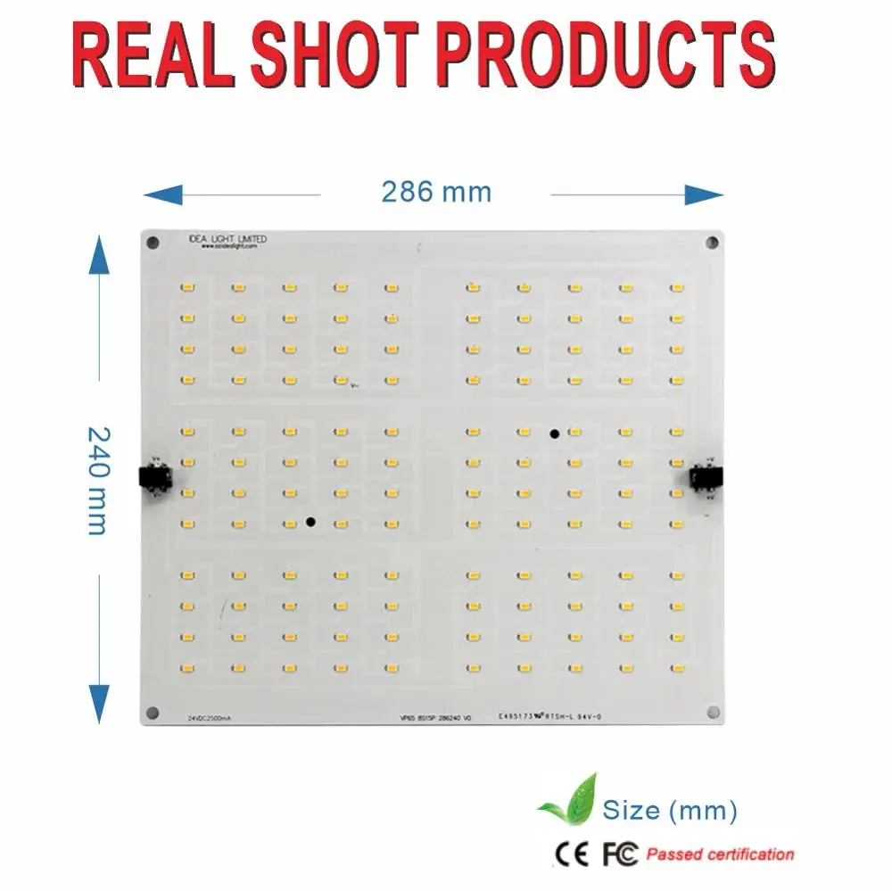 

Full Spectrum LED Grow Lights 65W Phyto Plant Panel Lamp Fitolamp Phytolamp for Indoor Flower Veg Growbox Hydroponic Greenhous
