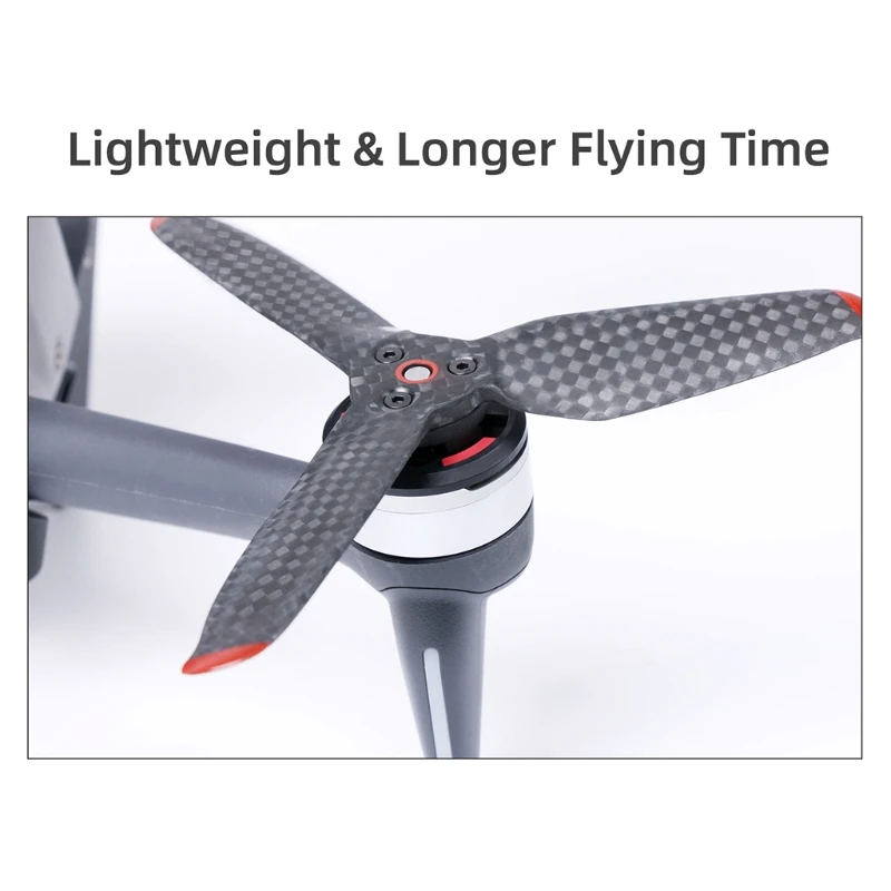 

Quick-Release Blades Props Replacement Parts Carbon Fiber Propeller Low Noise for-D-JI FPV Combo