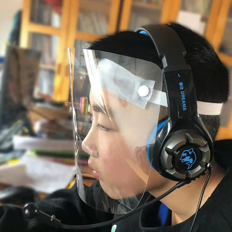 1 шт. прозрачная защитная маска на все лицо | Инструменты