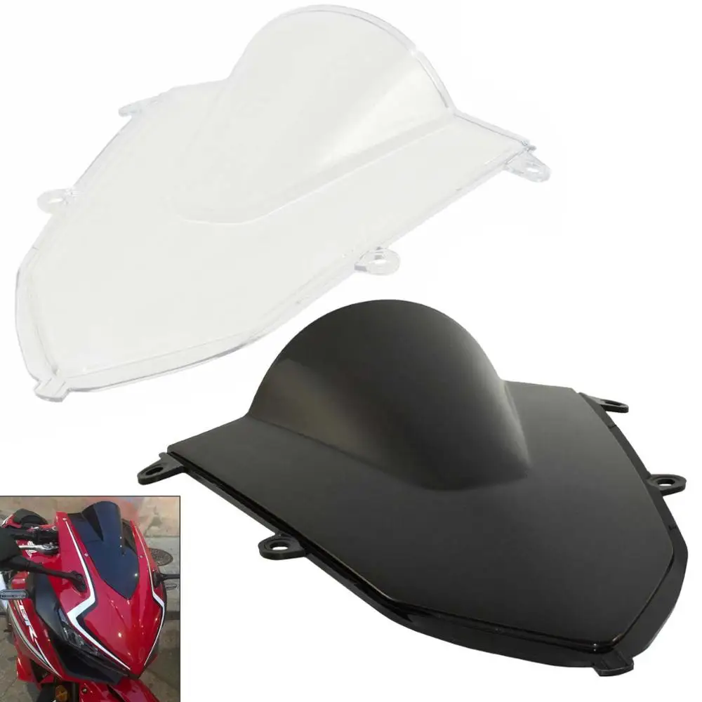 Double Bubble Front Windscreen Windshield Visor Screen Shield Wind Deflector For HONDA CBR500R CBR 500 R RA RC62 2019 2020 2021 |