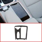 Для Mercedes Benz C Class W204 2008-14 Автомобильная внутренняя консоль подстаканник рамка Крышка отделка для E Class Coupe C207 W212 2010-12